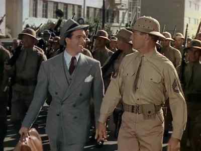 - Sarge, I'm here.
- Go on. Beat it. - To the Shores of Tripoli