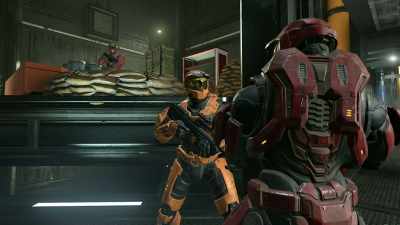 (Sarge)
Ladies, quit your
jibber-jabbering - Red vs. Blue: Restoration