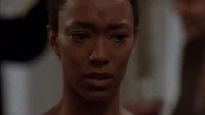 Sasha. Come join us. I promise all you have to do is listen. Come on. Okay. - The Walking Dead