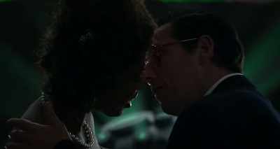 Save that kiss. I came
all the way down here for a wedding. - Sandy Wexler