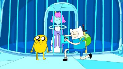 - Save me, Finn and Jake.
- Shh! - Adventure Time
