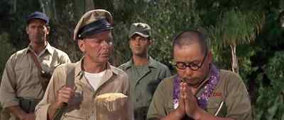 Save us, merciful Buddha. - None But the Brave