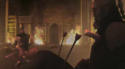 -Save you.
-[Lady Zerbst] The young ones… - The Witcher: Nightmare of the Wolf