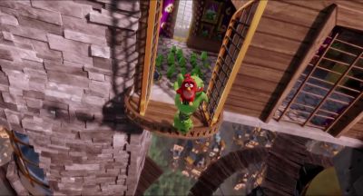 Save yourselves!
Hold on, Red! - The Angry Birds Movie