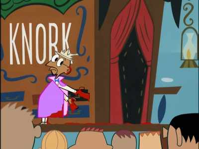 [saw buzzing] - Clone High