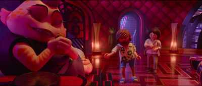 | saw your logo on some high-tech,
disappearing-gizmo thing. - Playmobil: The Movie
