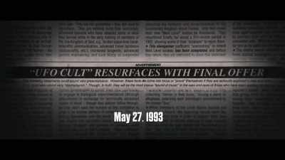 SAWYER: It was, uh, third
on the page, I believe, - Heaven's Gate: The Cult of Cults