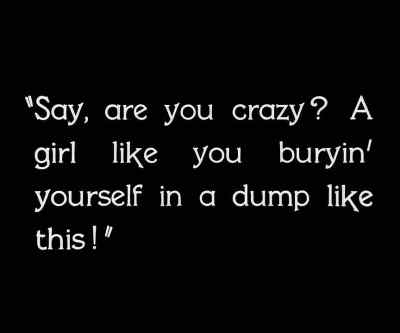 Say, are you crazy? - City Girl
