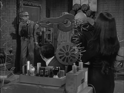 Say, Conkey. Maybe it's the radio room. - The Addams Family