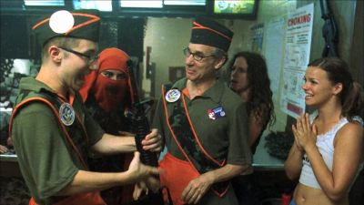 Say where did you get this gun - Poultrygeist: Night of the Chicken Dead