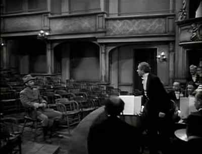 Say, when does Miss Langtry go on the play? - The Westerner