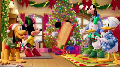 Say, let's take a ride
together right now. - Mickey and the Very Many Christmases