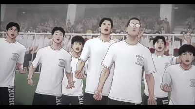Say something, don’t play in silence. - The First Slam Dunk