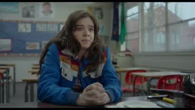 Say something. - The Edge of Seventeen
