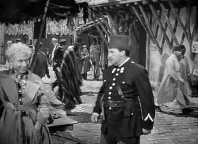 Say, what do you think you're doing?
Holding up the building? - A Night in Casablanca