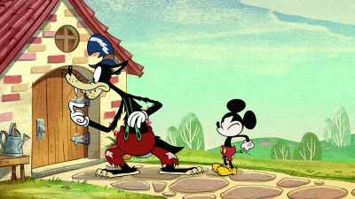 -Say, what's the big idea?
-Now, listen here. - The Wonderful World of Mickey Mouse