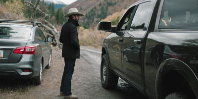 - Say, whose car is this? - Yellowstone
