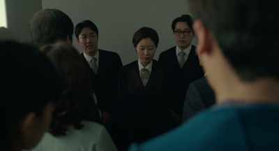 Saying it was a suicide
because the writings are different? - Juror 8