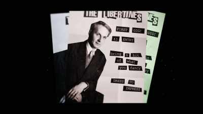 Saying, "One pound entry.
Libertines first gig." - Camden