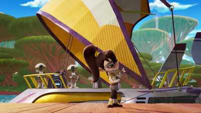 Says here that a tea made from its leaves - Star Wars: Young Jedi Adventures