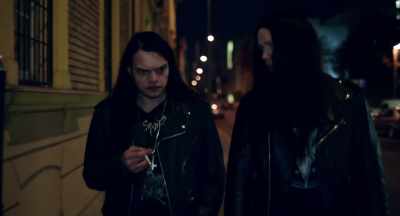          Says he's gonna        
      torture him to death,      - Lords of Chaos