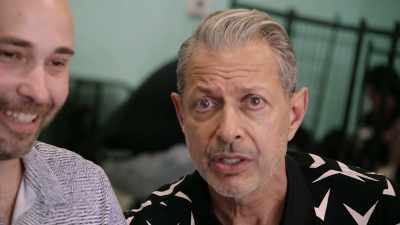 ...says I, and I'll give you
a doctor's note to that effect. - The World According to Jeff Goldblum