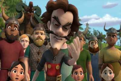 Says the boy who flew in
with these scheming, scaly, sky-lizards. - Dragons: Rescue Riders