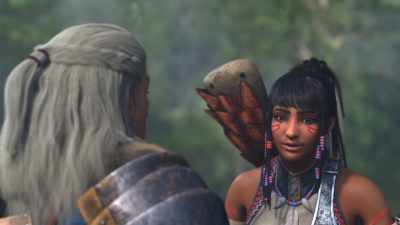 Says the guy who once charged
into a Rajang's mating grounds unarmed. - Monster Hunter: Legends of the Guild