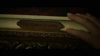Says, "The Visitor Accepts." - The Visitor