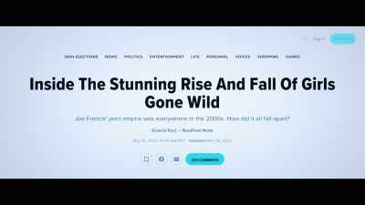 SCAACHI:
When I first started reporting - Girls Gone Wild: The Untold Story