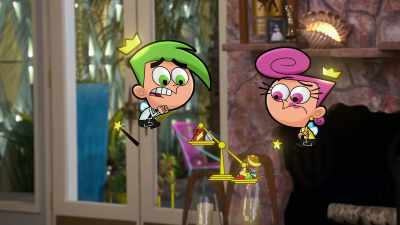 [scale creaks]
[window shatters] - The Fairly OddParents: Fairly Odder