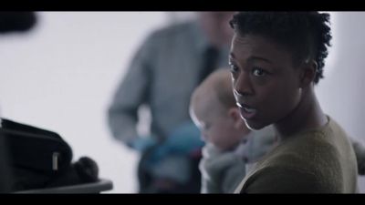 [scanner beeping]
‐ Oh, for... - The Handmaid's Tale