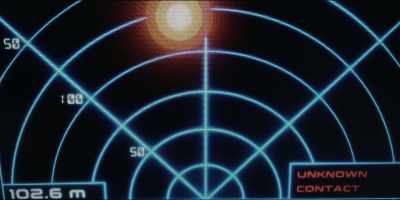 [SCANNER POWERS ON AND BEEPS] - Light