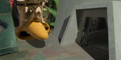 [scanner whirs, chirps] - Chicken Run: Dawn of the Nugget