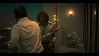 Scared the shit out of me.
(LAUGHING) - Fight Night: The Million Dollar Heist