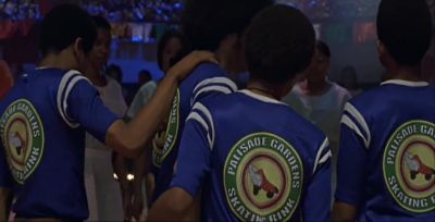 Scared that you don't belong over here - Roll Bounce