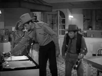 Scares it right out of them don't it - The Cowboy and the Lady