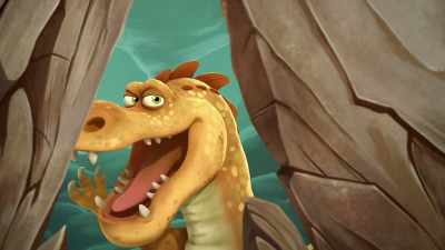 (scary growl) - Gigantosaurus