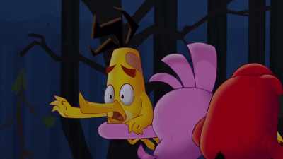 [scary growl] - Angry Birds: Summer Madness