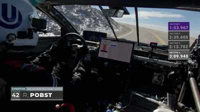 Scenes of great joy in
the pit lane, but it's - Pike's Peak: On The Edge