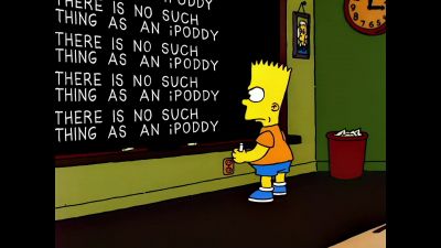 (school bell ringing) - The Simpsons