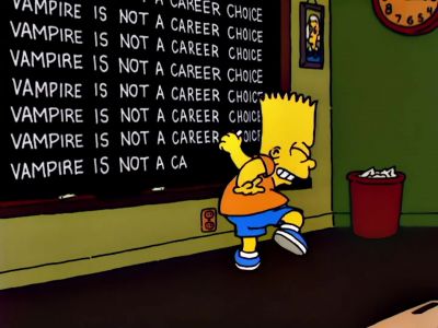 (SCHOOL BELL RINGING) - The Simpsons