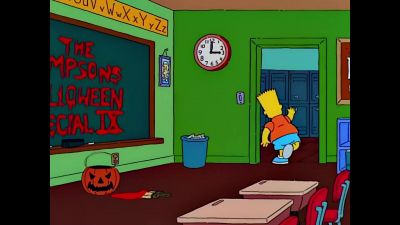(school bell ringing) - The Simpsons