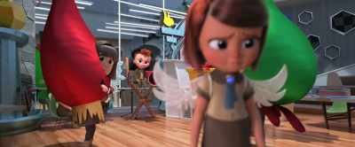 -(school bell rings)
-(kids cheering) - The Boss Baby 2: Family Business