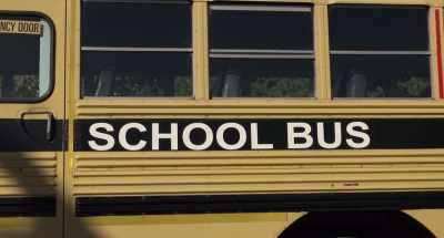 (school bus motor hums) - Dark Night of the Scarecrow 2