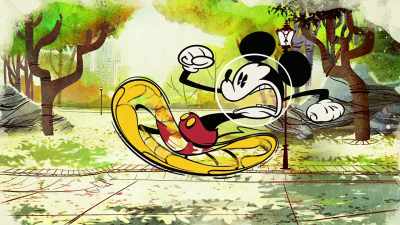 School is terrifying.
Gubbles is in trouble. - The Wonderful World of Mickey Mouse