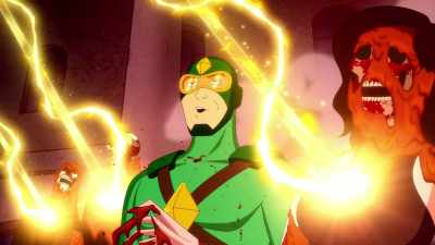 Schwing! Never been turned
on more than right now. - Kite Man: Hell Yeah!