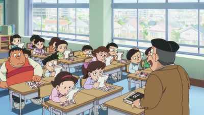 "Science, social studies, math" - Doraemon the Movie: Nobita's Sky Utopia