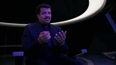 Scientists,
in their never-ending
fascination with light, - Cosmos: Possible Worlds