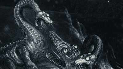 Scientists speculated
on how they lived - Attenborough and the Sea Dragon